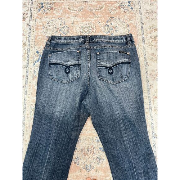 Z. Cavaricci Women’s Bootcut Jeans Size 16 – Medium Wash - Picture 12 of 12